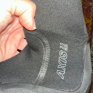 Aqua Black Neoprene surf Booties